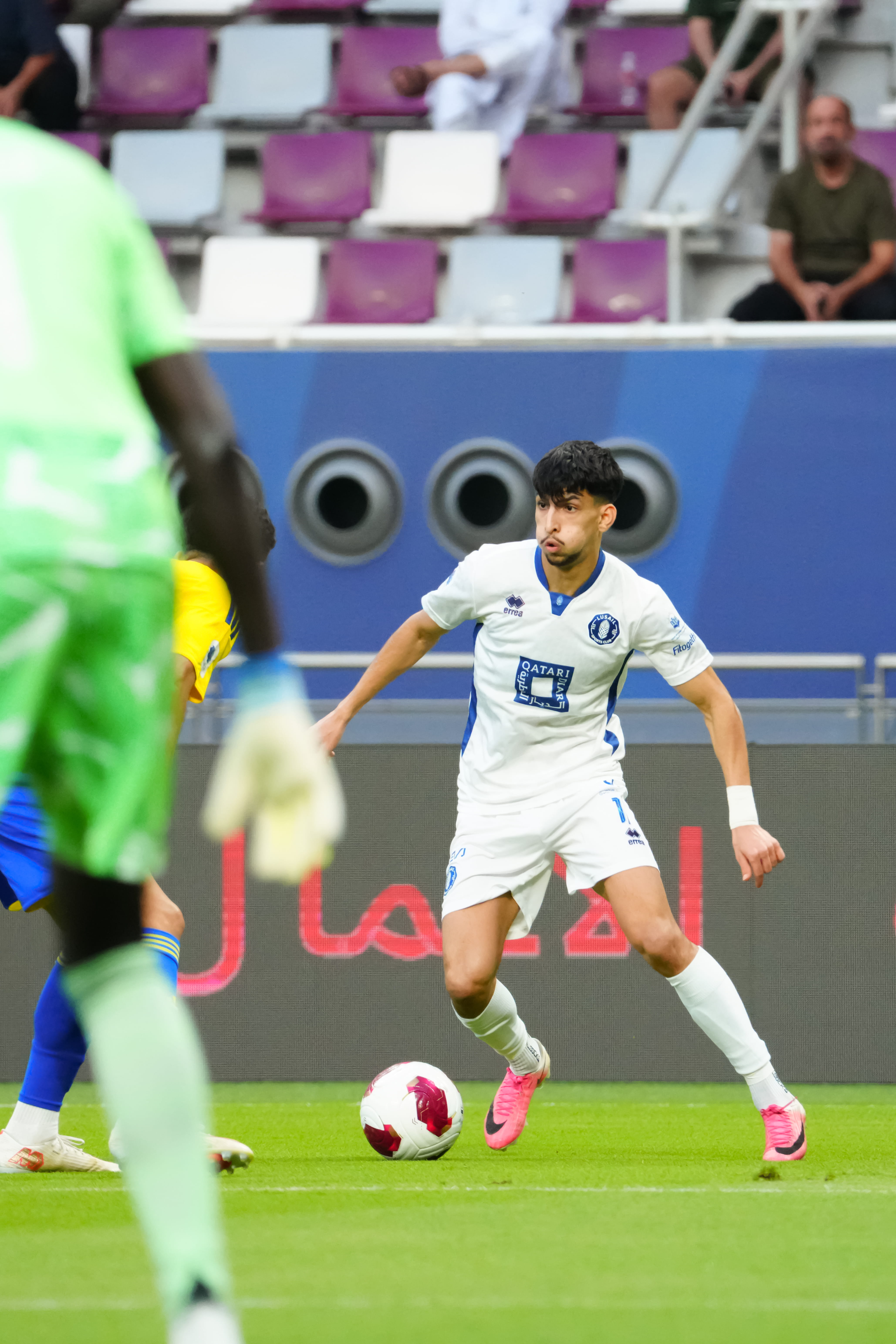 لقطات من مباراتنا أمام الغرافة في الجولة الرابعة من دوري نجوم بنك الدوحة (7)