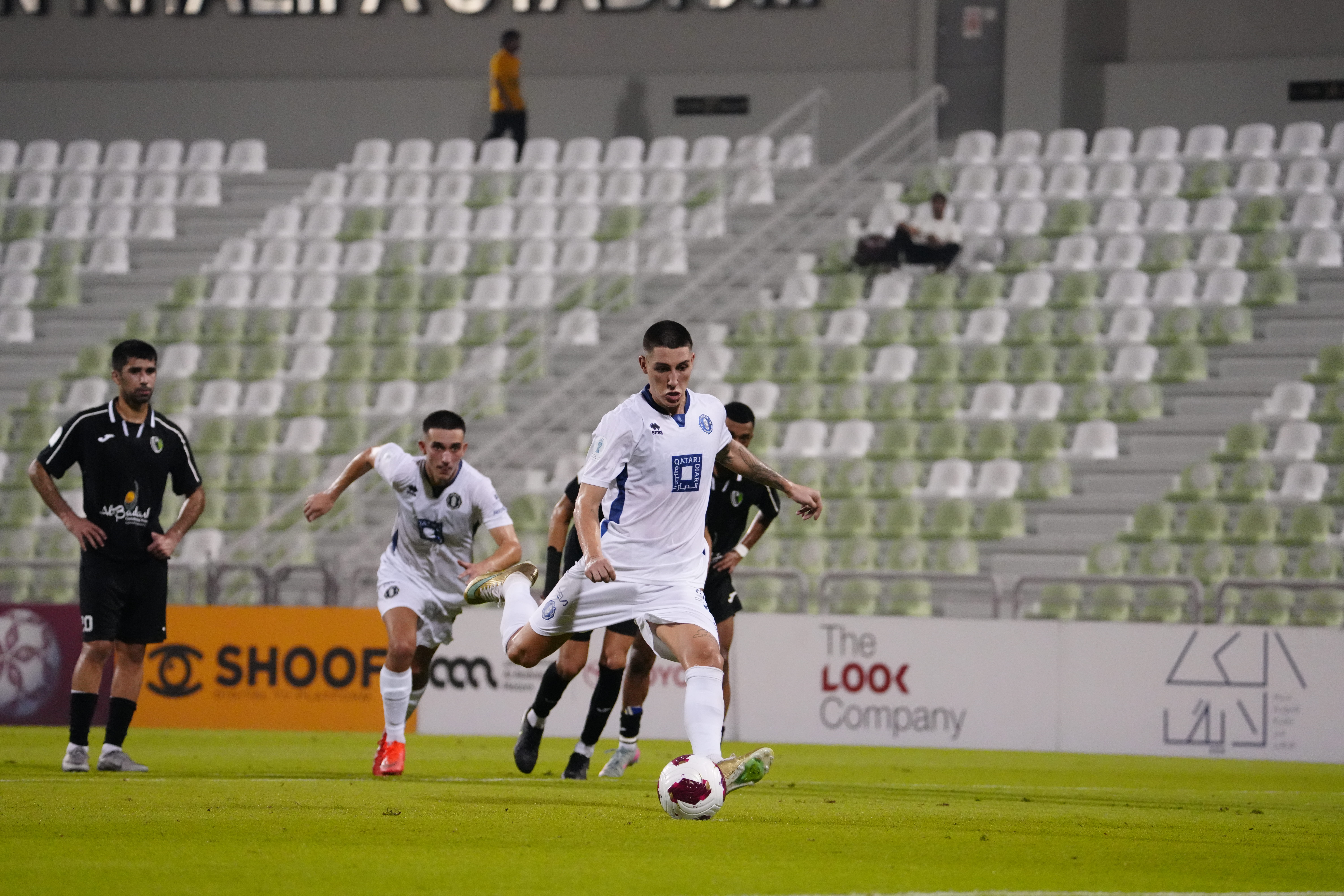 لوسيل يتعادل أمام الوعب بهدف لكل فريق في الجولة الثانية من كأس QSL